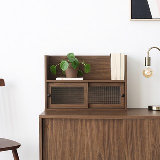 마켓비 폴라보 미니수납선반 SHM4262UP, 미들브라운, 1개