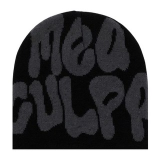 유어더메인 남녀공용 보온 레터링 비니