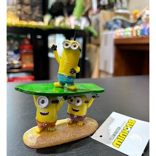 蛋叔叔 小小兵 海灘玩耍 神偷奶爸小黃人迷你兵團模型, 1個