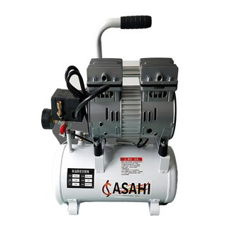 ASAHI TW0310 無油式空壓機 快速型雙馬達靜音空壓機, 白, 1個