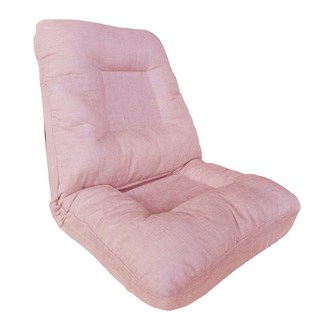 多段可調折疊和室椅 懶人沙發地板椅 單人休閒椅 臥室客廳折疊椅, 豆腐單人沙發-粉/(一張訂單限一個