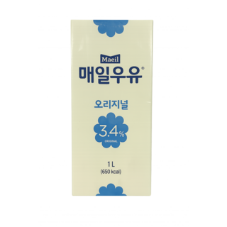 매일유업 멸균우유 오리지널 1L, 10개