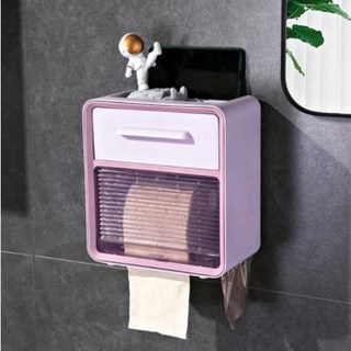 아르띠콜로 멀티 수납 휴지 홀더 2단, 퍼플, 1개