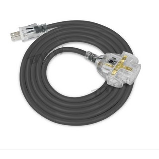 【群加】包爾星克 2P 1擴3插工業用 帶燈 動力 延長線 灰 5米/10米/15米 TU23V805 過載斷電, 1個, TU23V805/5米