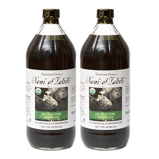 타히티골드 원액 100% 노니주스, 946ml, 2개