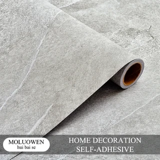 1/3/5M 두꺼운 방수 바닥 스티커 홈 장식 대 한 레트로 자체 접착 오일 방지 Anti-Slip 타일, 1개