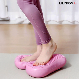 가정용 지압 스텝퍼 홈트 발지압 유산소 밸런스 에어 스템퍼, 뱀부그린