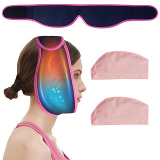 호밍사이 냉찜질 온찜질 턱 관절 붓기제거 팩 얼음팩 재사용 통증 얼음팩 쿨팩 쿨링패치, 1개