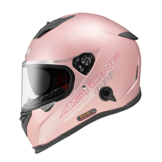 ASTONE GTB800 AO12 素色全罩式安全帽，雙鏡片, 平玫瑰金