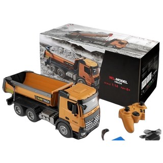 偉力 遙控砂石車 工程車 1:14 泥土自卸車 遙控工程車, 1個