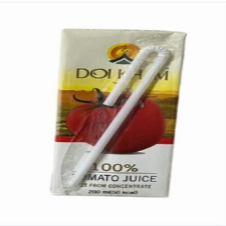 도이캄 100% 착즙 토마토 주스, 24개, 200ml