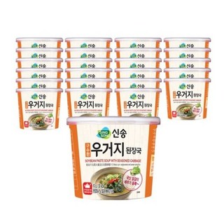 신송 구수한 우거지 된장국, 10g, 240개