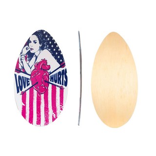 沙灘衝浪板 淺水沙灘板 站立式划水板 成人沖沙板 滑水立槳衝浪板 擺拍神器 宅配到府, 1個, 35寸-美女