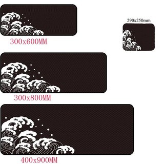 게이밍 장패드 Nigth 마우스 패드 블랙 X raypad 아쿠아 컨트롤 플러스 게임용 웨이브 노트북 데스크 매트 오, 1, 300X700X2MM, 1