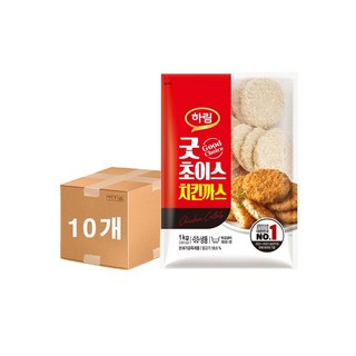 하림 굿초이스 치킨까스 1kg, 10개