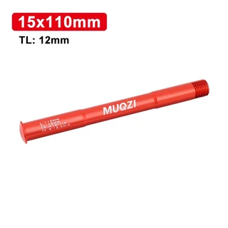 SR SUNTOUR 산악 자전거 프론트 포크 스레드 퀵 릴리스 레버 쓰루 액슬 15mm O.L.D, 01 15x110mm Threaded