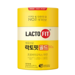종근당건강 락토핏 생유산균 골드, 1개, 160g