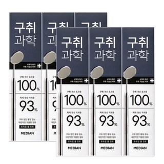 메디안 구취과학 프리징쿨 민트 치약, 120g, 6개