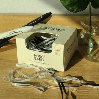 국내산 다용도 생활밴드 홍밴드 TPU밴드 무독성 머리끈 머리고무줄