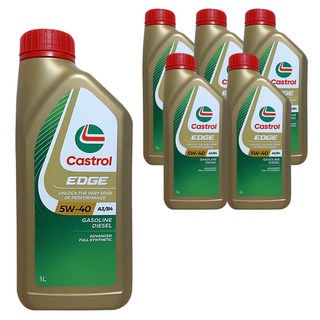 캐스트롤 엣지 프로페셔널 티타늄FST A3 5W40 1리터 X 6개 (정품), 1L