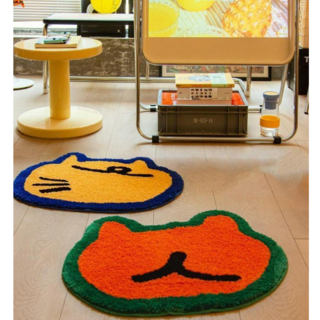 이지몰 귀여운 동물 캐릭터 발매트 현관 욕실 미니 러그