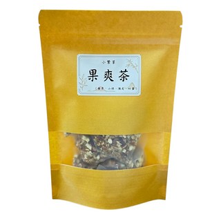 小繁草 果爽茶 蘋果山楂陳皮紅棗茶飲 去油解膩養顏美容 無咖啡因三角立體茶包 8g 10入, 1個, 10個裝