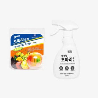 킬파프 초파리 박멸 세트, 2개, 1개입