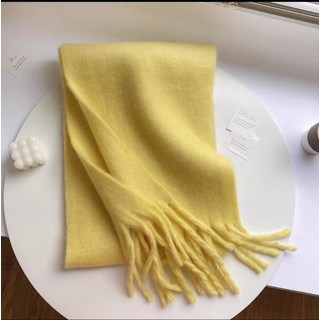 2024時尚百搭秋冬新款美拉德仿羊絨格子圍巾女冬季高級感披肩