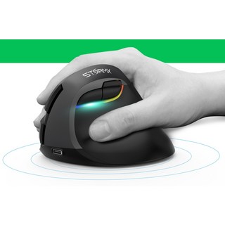 트래블샵 STORMX VM3 인체공학 버티컬 무선 마우스-컬러 랜덤, 상세페이지 참조, 상세페이지 참조