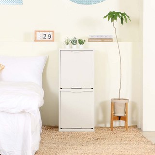 리빙앤트리 블렌딩 분리수거함, 페달형 2단, 1개