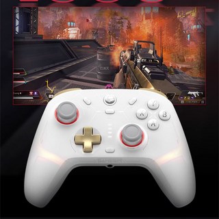 [청이스토어] GAMESIR Cyclone 2 무선 블루투스 게임 컨틀로러 RGB라이트 스위치패드 드폰 안드로이드 애플 PC, 본체-블랙 * 1개, 1개