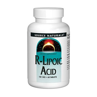 SOURCE NATURALS R-硫辛酸錠 100mg, 60顆, 1罐