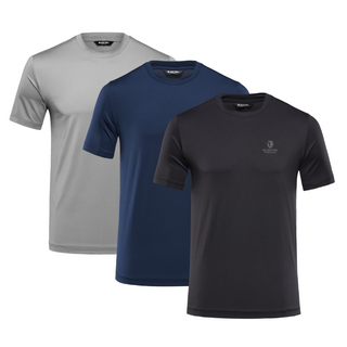 블랙야크 B트리플3라운드S 1BYTSM2801 검정+회색+남색 반팔 라운드티3종 세트