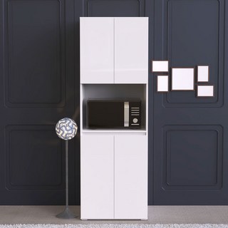 소코 5단 틈새 다용도 높은 수납장 600, 상품선택:소코 600 오픈형 수납장 / 색상선택:화이트