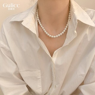 Gulicc 古莉可 最愛經典珍珠項鍊 優雅氣質 可調節長度