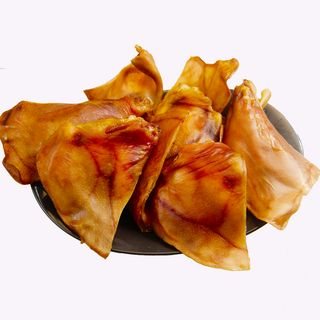 1+1 강아지 돼지귀 간식 대용량 돼지슬라이스(100g~1kg) 돼지통귀4p~10p, 10개, 돼지, 18g