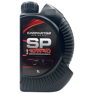 CARPARTGO SP 10W40引擎機油，有效清潔引擎，確保運轉順暢，提升駕駛體驗，延長引擎壽命, 10W40, 1個, 1L