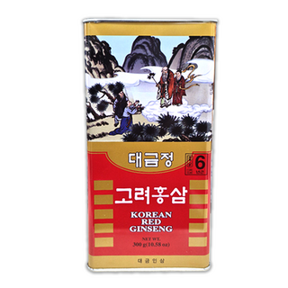 고려홍삼 건홍삼 6년근 캔소편 31~50뿌리 말린홍삼 300g 1개