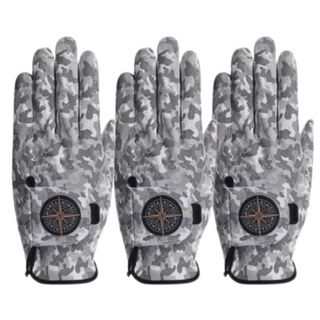 [3장1세트] 히메지몬자 시그니처 카모 이중덧댐 합피 남성 골프장갑