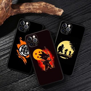 드래곤볼 아이폰 케이스 핸드폰 아이폰용 DDBZ드래곤 볼 귀여운 손 애니메이션 블랙 코크 13 14 12 11 프로 맥스 미니 SE XR XS X 6 7 8 플러스 소프트 커버