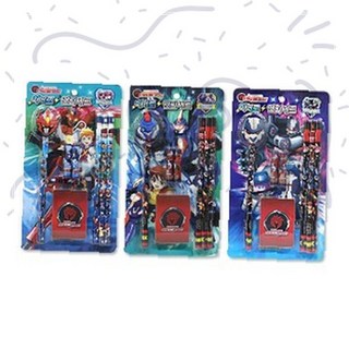 터닝메카드 히어로 연필세트 어린이 학용품 문구 선물세트 캐릭터 필기구, 1개, B타입