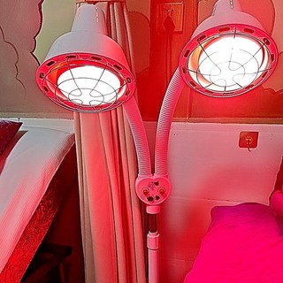 雙頭遠紅外線理療燈 - 美容院/家用 加熱烤燈艾灸保健, 1個, 【調溫】紅外線燈,100-300W