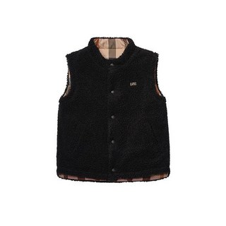 닥스키즈 25FW 리버서블 하우스체크 패딩 VEST 베이지 DVW25EP01M BG_P405074900