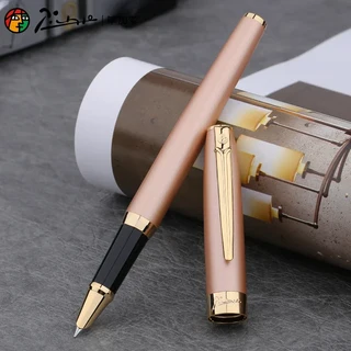 피카소 717 만년필 0.38 /0.5mm 펜촉 고급 고품질 학생용 금속 필기구 오리지널 케이스 옵션, 02 Only one pen, 01 rose gold 0.38mm nib