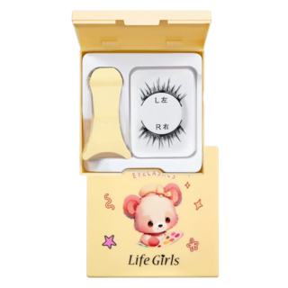 Life Girls 磁吸假睫毛 #11 漫畫睫, 1盒, 09幸運睫