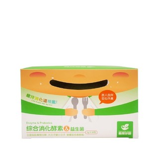 【酶開研酵】綜合消化酵素 & 益生菌 消化保健食品, 1個, 2g x 30包 / 1盒