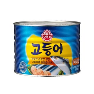 오뚜기 고등어 통조림 1.8kg, 6개