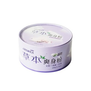 港香蘭 艾魔菈 草本爽身粉 100g/盒 【博士藥妝】, 1個