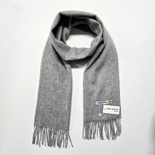 더편한생활 커플 머플러 겨울 울 100% 데일리 베이직 목도리