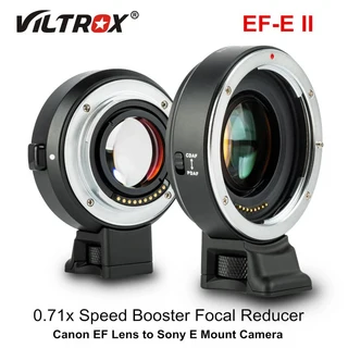 Viltrox EF-E5 소니 E 렌즈 어댑터 자동 초점 풀 프레임 0.71x 스피드 캐논 A1 A7C IV A6400, 01 EF-E II